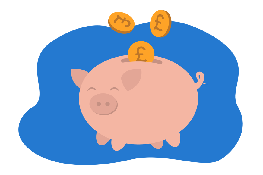 Piggybank graphic